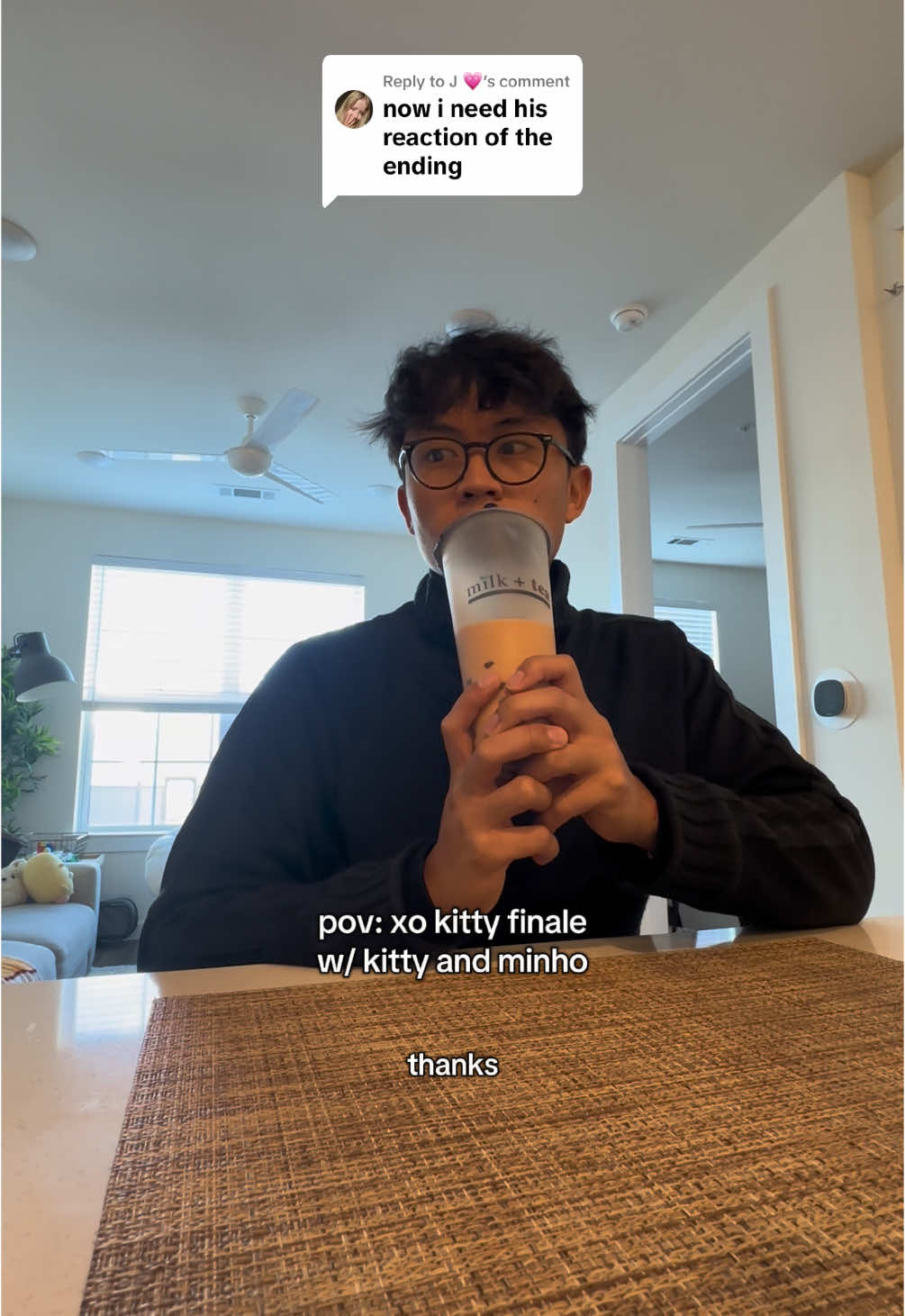 Replying to @J 💗 A HUGGG ?! IM GONNA RAM MY HEAD INTO A WALLLL 😃😃😃@Clarence Angelo #xokitty #minho #netflix 