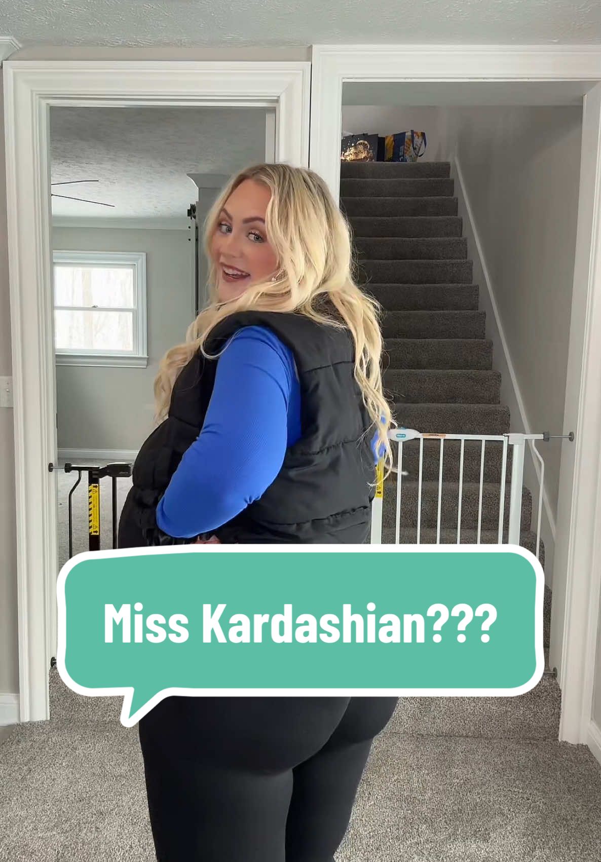 I could give Miss Kardashian a run for her money in these leggings so I get why he was nervous for me to go out in public like this 😏😅 #leggings #snatched #snatchedwaist #tummycontrol #tummycontrol #buttliftingleggins #buttlifting #shaping #shapewear #shape #halara #halaraleggings #athleisure #comfy #comfyclothes #tryonhaul #tryon #outfit #outfitinspo #flattummy #flattering #flatteringfashion #snatched #pants #waist #strechy #fashion #trending #trendy #clothes #cinch #shapingleggings #tiktokshopnewarrivals #halaratiktokshop #tummycontrolleggingss @Halara_official 
