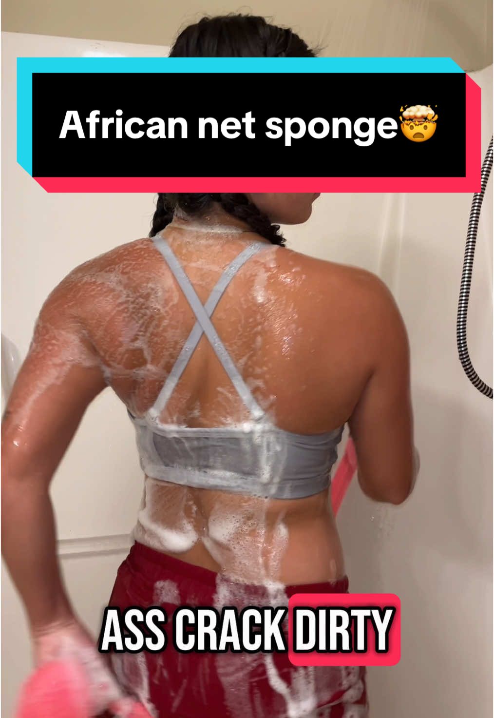 These have my ❤️ #africannetsponge #exfoliating #dryskin #flakyskin #exfoliate #bathsponge #ttshop #tiktokshopfinds #fyp #essentials #showeressentials #needit #showerroutine 