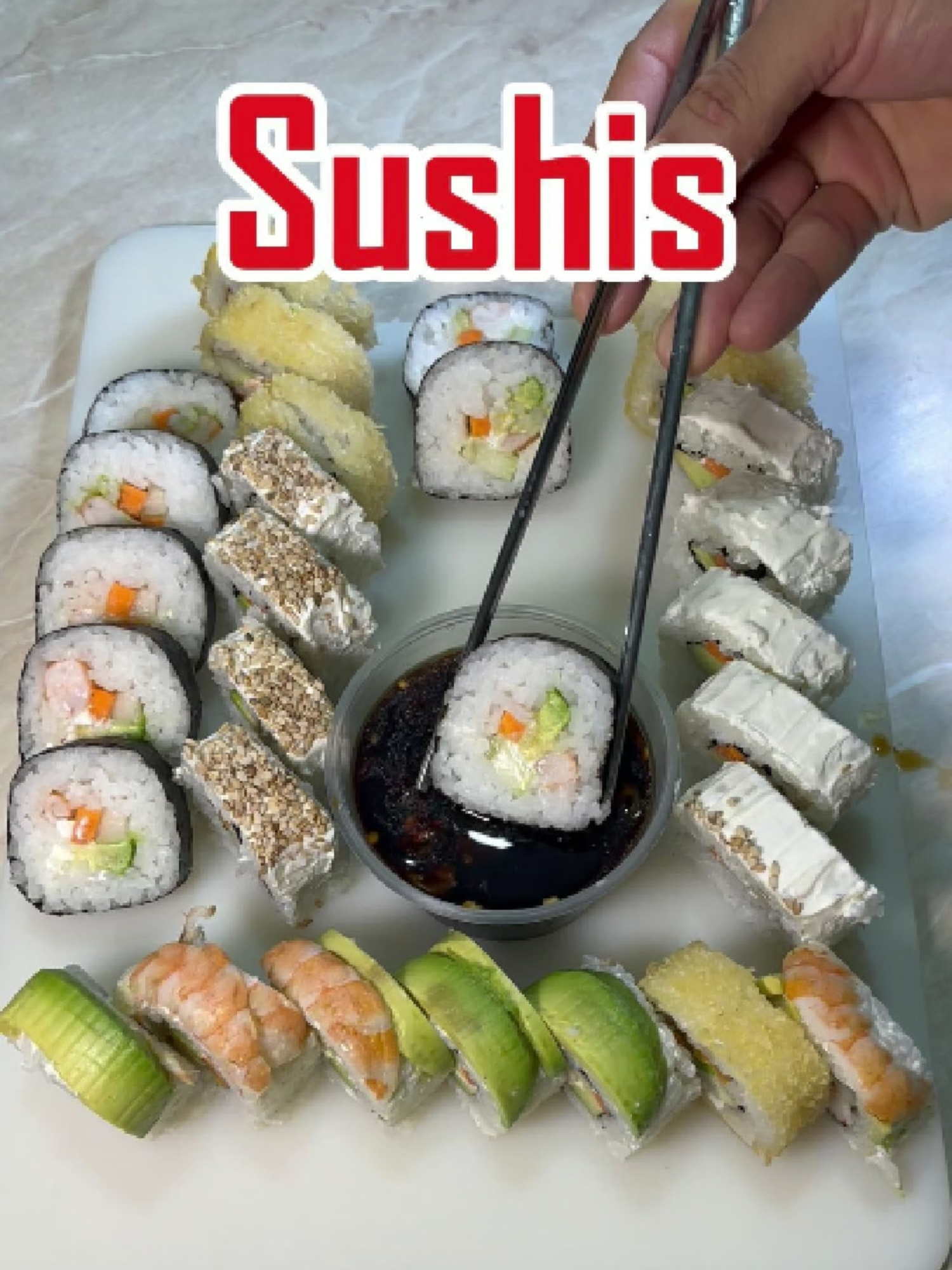 Sushi empanizado #sushi #sushilover #sushiroll #recetas #recetasfaciles #videoviral #bootcamp#oriental