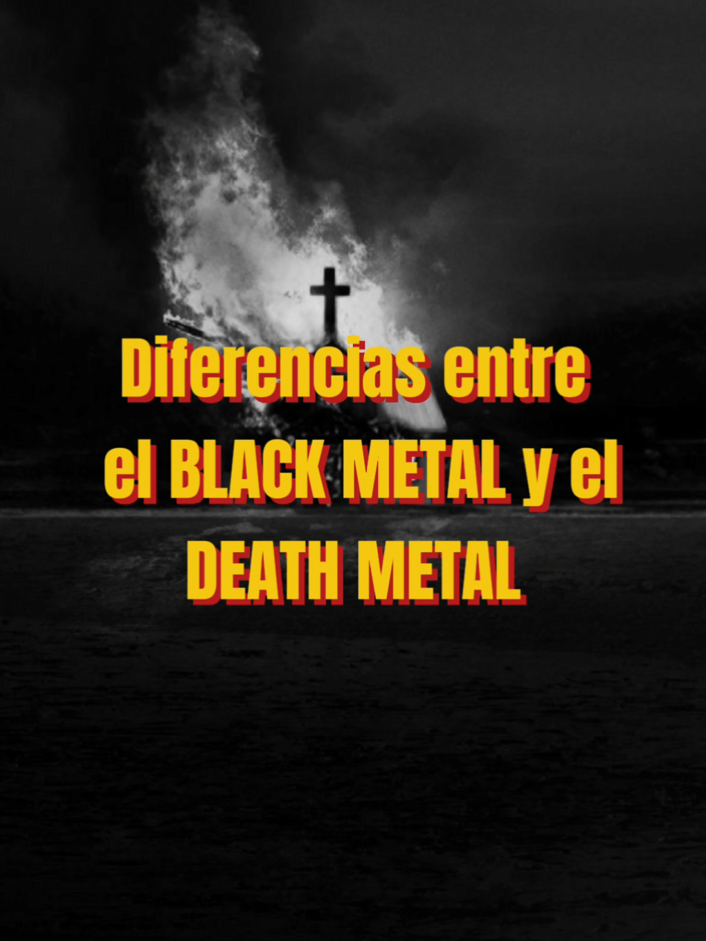 DIFERENCIAS entre el BLACK METAL y el DEATH METAL #fyp #blackmetal #deathmetal #mayhem 