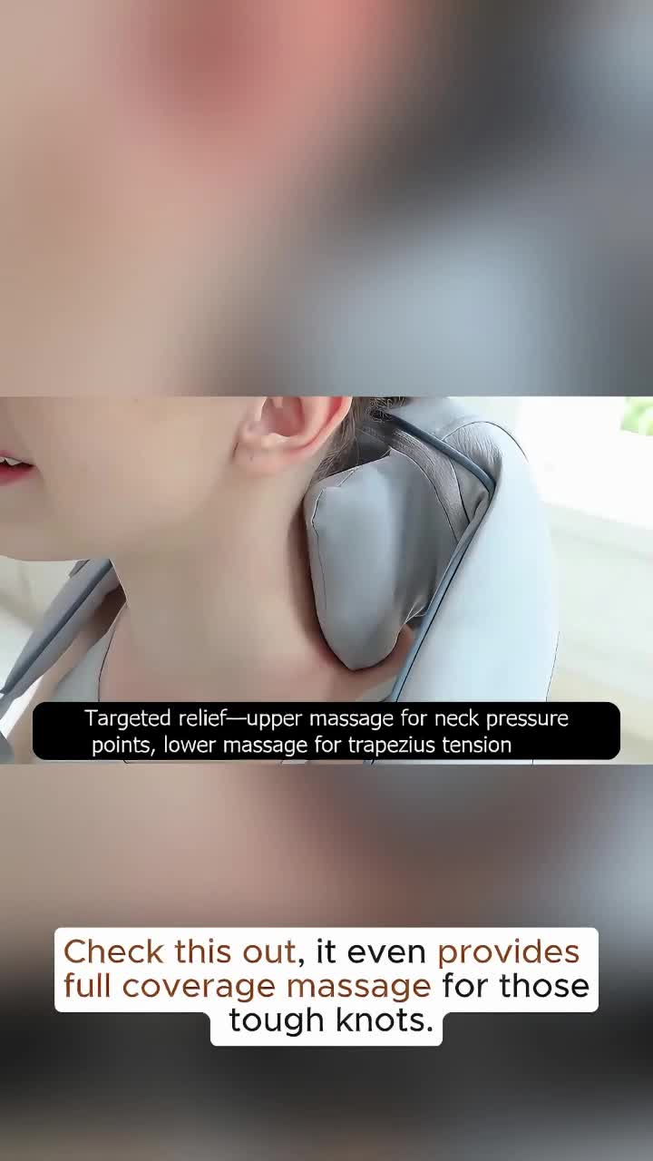 Cordless Shiatsu neck massager with heat for deep, hands-free relief! #NeckMassager #ShiatsuMassage #CordlessRelief #PainRelief #SelfCare #RelaxAnywhere #HeatedMassage #DeepKneading #Wellness #StressRelief #TikTokMadeMeBuyIt #TrendingNow #MustHave #ViralProduct #GadgetLover #LifeHacks #SelfCareEssentials #TechGadgets #ShopLocal #SupportSmallBusiness #LocalSeller #SmallBizOwner #BuyLocal #LocallyMade #SupportLocal #SmallBusinessSupport #ShopSmall #TikTokViral #FYP #ForYou #Viral #Trending #ExplorePage #MustWatch