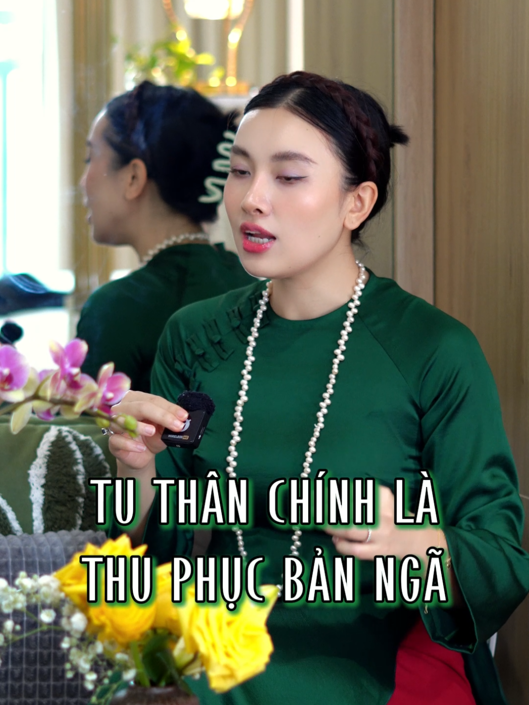 Tu thân chính là thu phục bản ngã, bản ngã càng mạnh vô minh càng nhiều  #homnaytrangke 