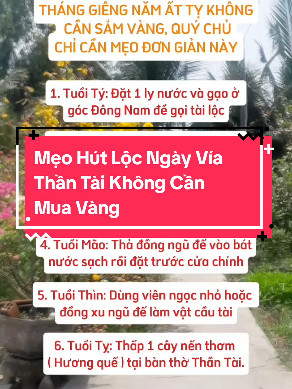 Phần 13: Mẹo hút tài lộc cho những ai không mua được vàng ngày vía Thần Tài.. #banhunlatui #meovatcuocsong  #meothuhuttailoc #meodangian 