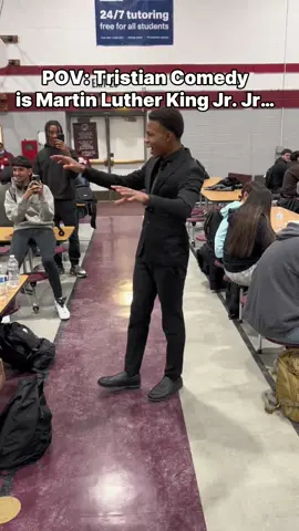 POV: Tristian Comedy is Martin Luther King Jr. Jr… #fyp #relatable #funny 