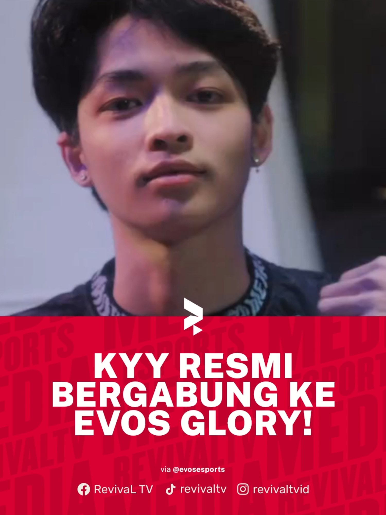 Evos kyy is real! welcome heng @kyyxg 🔥 #evosesports #evoskyy #kyy #mlbb #GamingOnTikTok #semuabisaditiktok #evosalbert