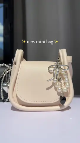 my new cutest mini bag 😍 #TiktokShopFuntasticPayday #TiktokShopPH22 #minibag #bag #cute #foryou #fyp #trending #fypage 