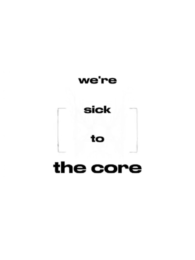 we're sick to the core .  .  🎧 Bring Me The Horizon - YOUtopia .  .  #bmth #bmthindo #youtopia #nexgen #posthuman #bringmethehorizon #liriklagu #metalcore #metalhead #lyricsvideo #altrock #altmetal #hardrock #fypage #foryoupage 