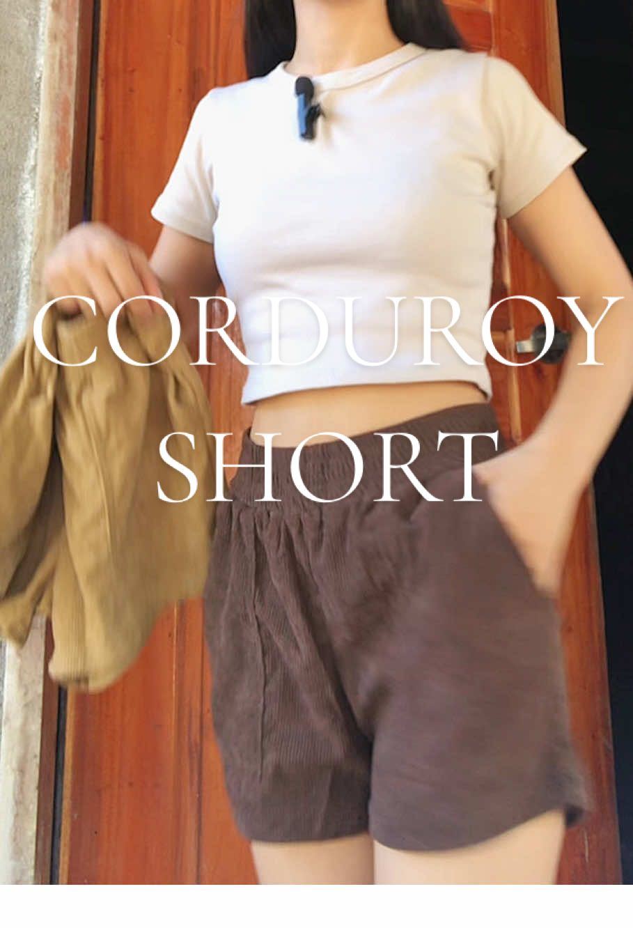 a very comfy short that you can yse for gala or pambahay #corduroy #curdoroyshorts #comfyshort #shortforwomen #viral #fyp 