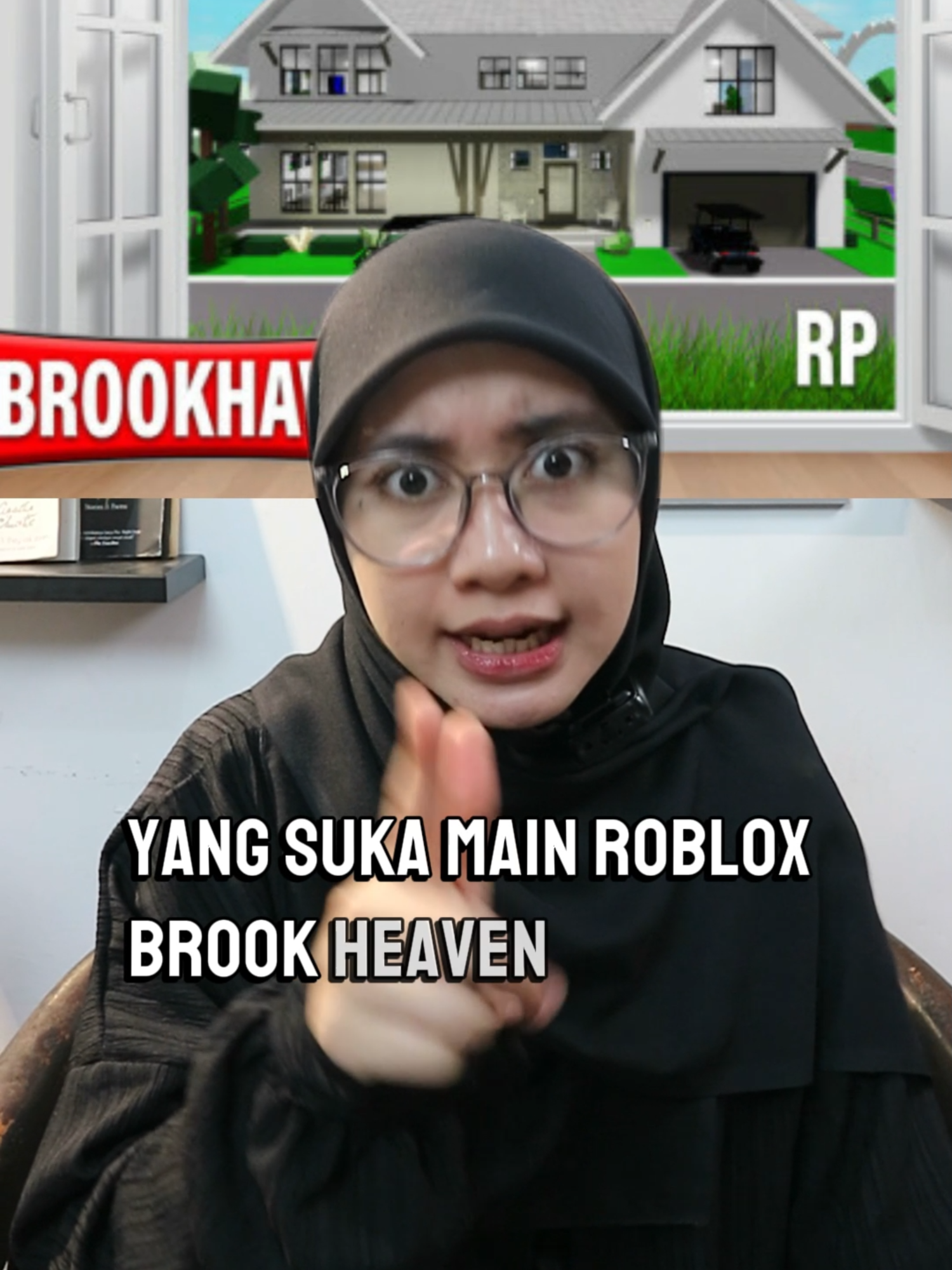 TERNYATA ROBLOX BROOKHAVEN BERBAHAYA???!!! 🏡☠ #ROBLOX #brookhaven #brookhavenrp🏡 #brookhavenroblox #horror #warning⚠️ #sceneless