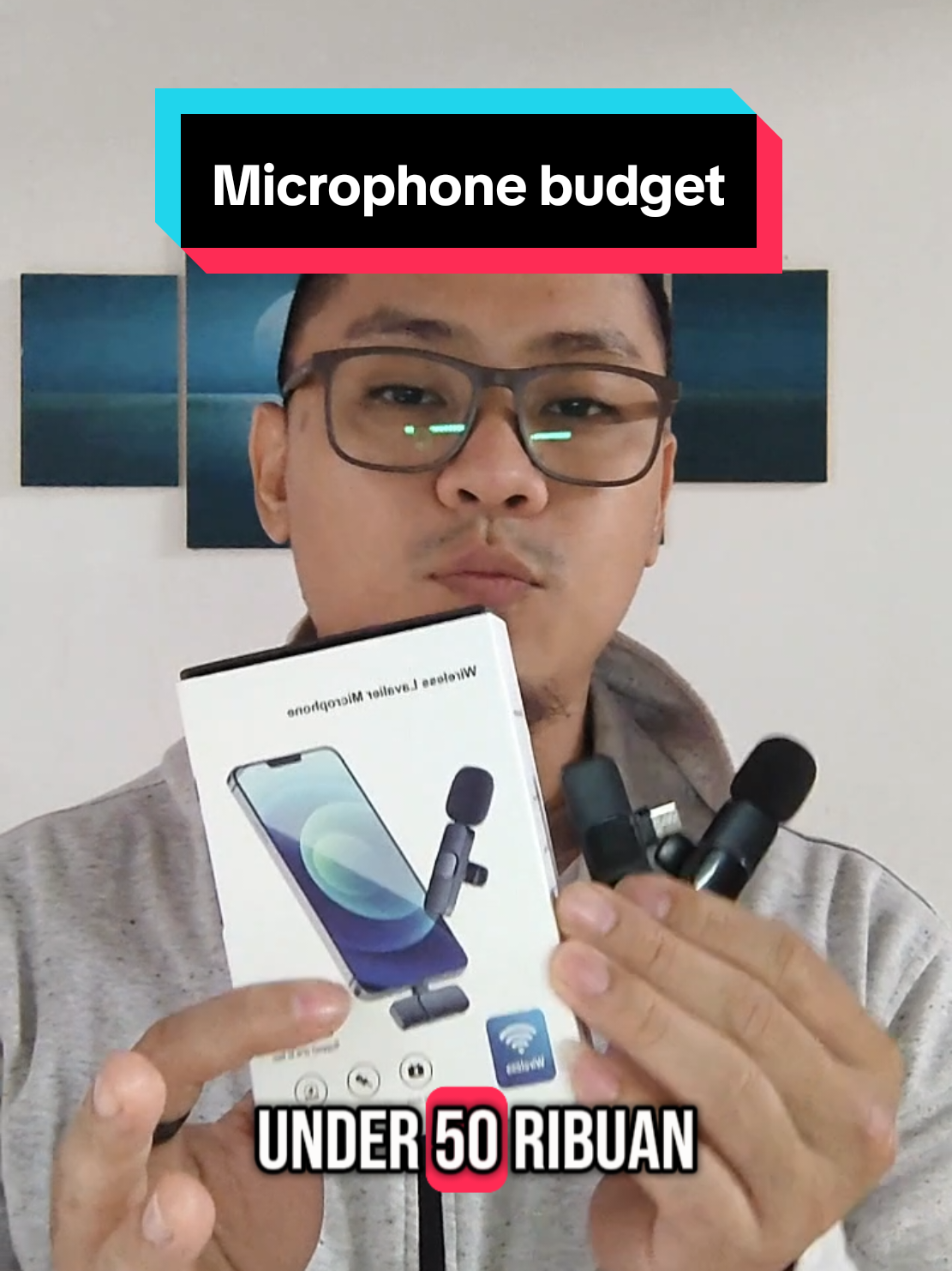 MURAH.. mic wireless buat kamu mendang mending #barangmurah #micwireless #belanjaditiktok #pemula 