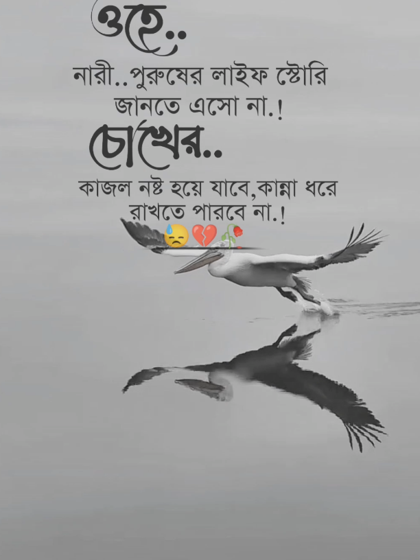 Replying to @sp_eusuf_11ওহে নারী পুরুষের লাইফ স্টোরি জানতে এসো না😓💔🥀#FourYou #Fouryoupage #bdtiktokofficial @TikTok @TikTok Bangladesh 