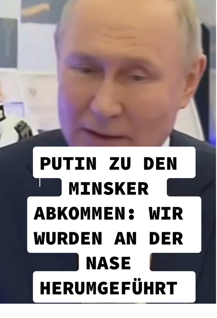 Russland hat den Krieg nicht begonnen. Es versucht, ihn zu beenden. #frieden #rede #nachdenken #fouryou #video 