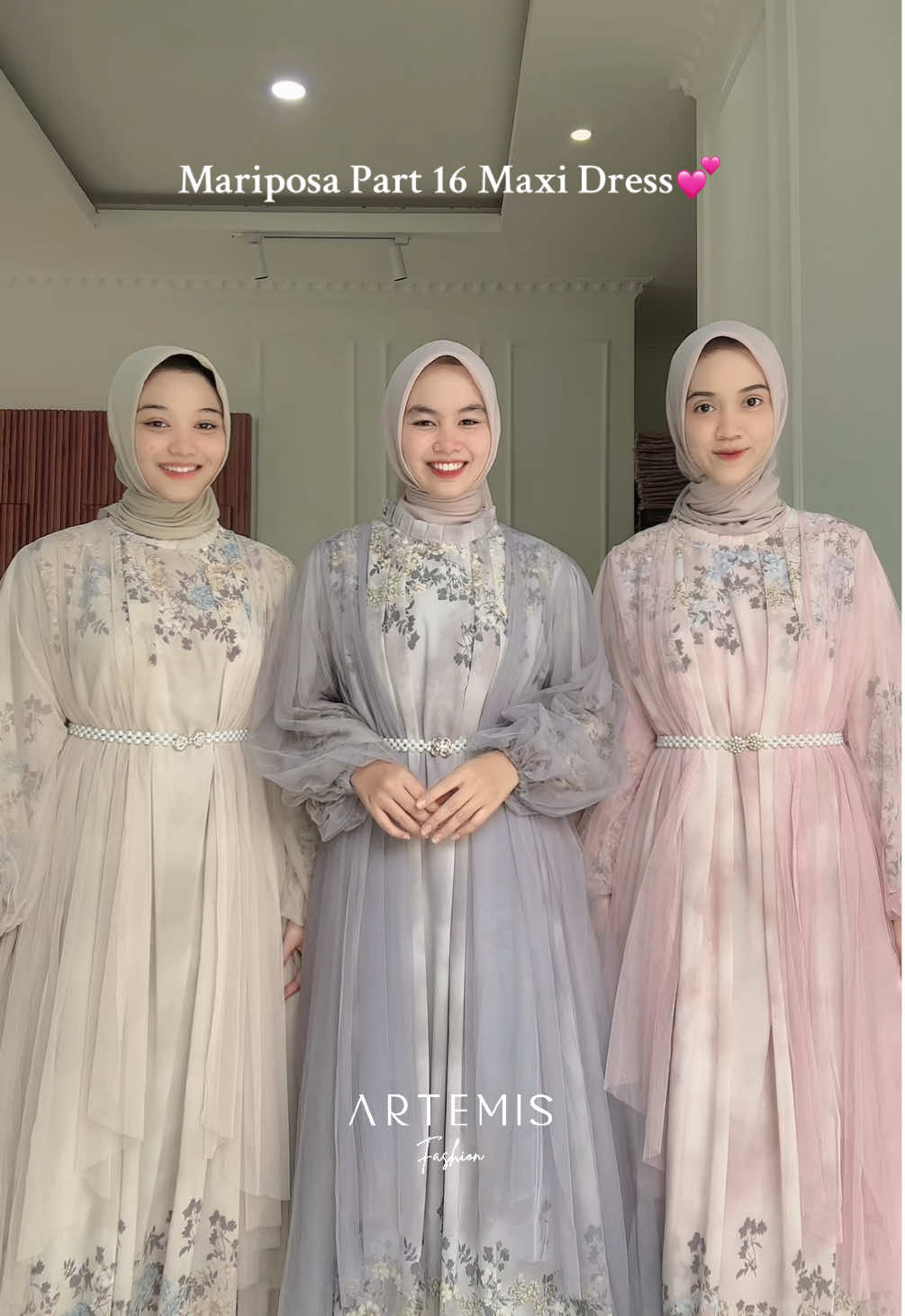 Mariposa Part 16 Maxi Dress💕✨ Join LIVE sekarang juga🛒💕✨ #gamiscantik #gamiskekinian #gamiskondangan #gamislebaran #lebaran2025 