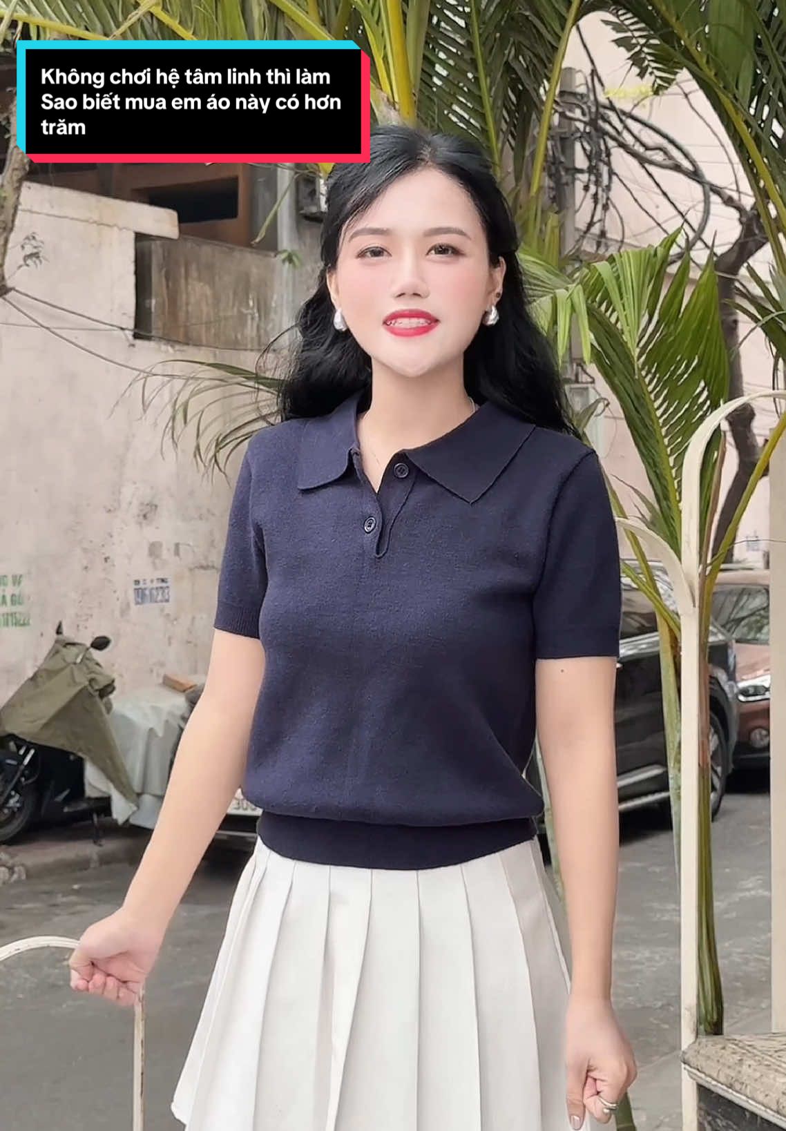 Không chơi hệ tâm linh thì làm Sao biết mua em áo này có hơn trăm #aopolo #aophongnu #aolencoctay #thoitrangnu #xuhuongtiktok #tiktokshoptet #viralvideo 