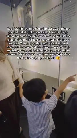 Jangan mau mau aja punya anak tapi ga mau ngurusnyaa, semua akan dihisab broo #momlife #workingmom #marriedlife #marriage 