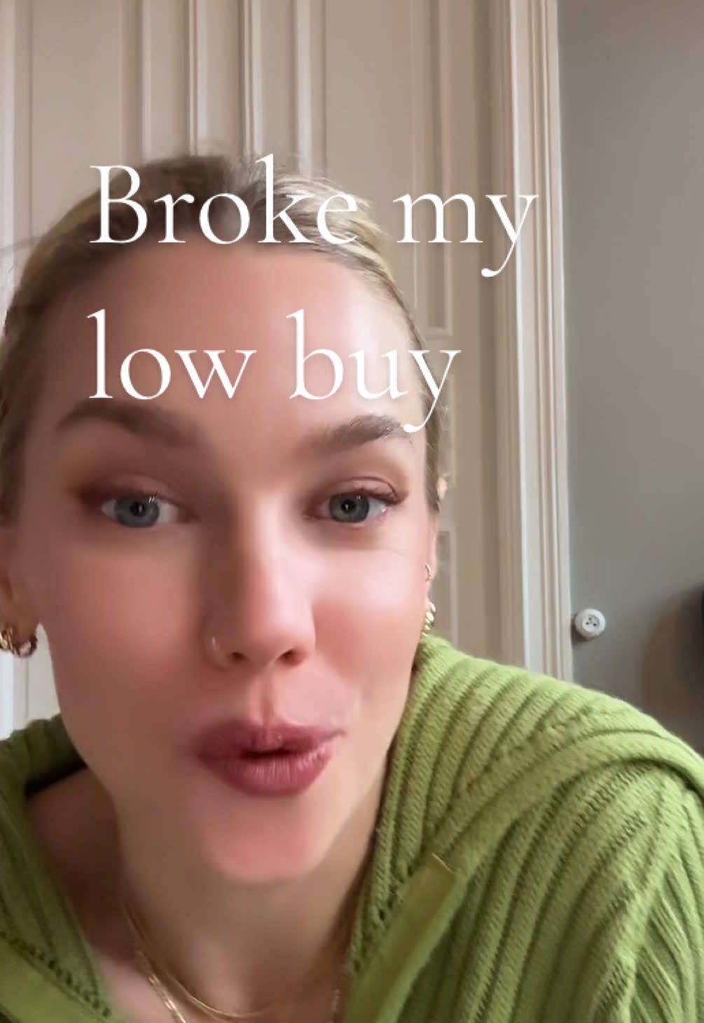 First month of low buy and I broke it 💔 #lowbuyyear #lowbuy2025 #sustainableshopping #deinfluencing 