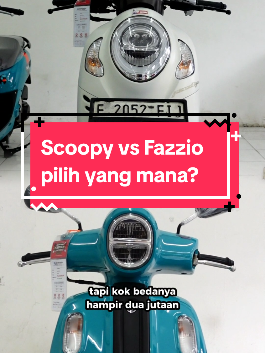 Matic idaman cewek ini bedanya hampir 2 juta?!! 😧 Kalian lebih pilih Scoopy atau fazzio nih? 🤔 Komen dibawah ya 🙌🏻 #planetmoto #yamahafazzio #hondascoopy #motorsekenrasamotorbaru #scoopyprestige #fazzioneo2023 