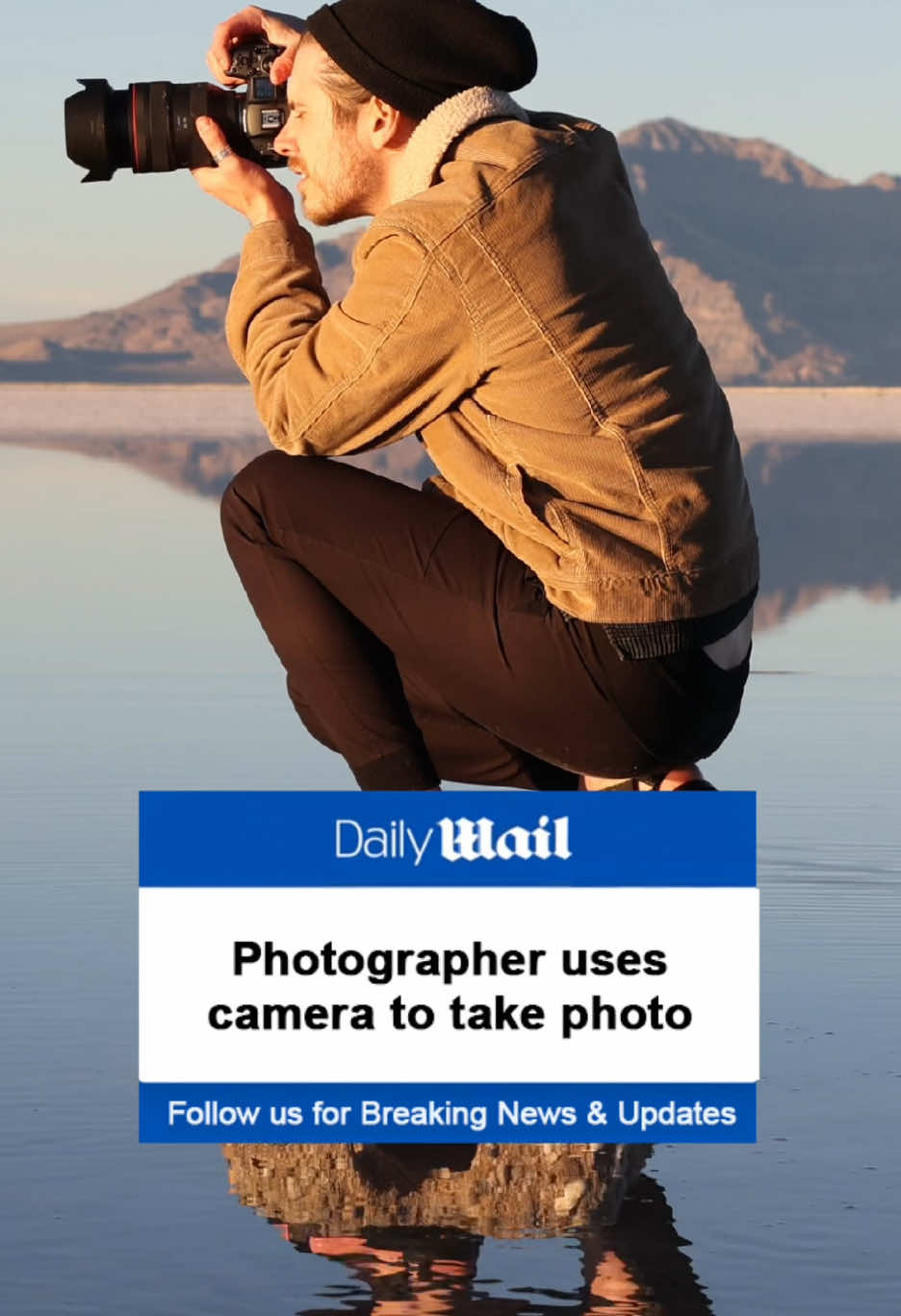 Shocking new footage has emerged of a photographer using a camera to take photos. #photographer #photographer #camera #dailymail #news #fyp #viral #funny 