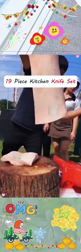 Este cuchillo es muy popular. Es muy fácil cortar carne y puede cortarla en trozos sin lastimarse las manos. Puede ayudarlo a cocinar. Si no funciona bien, ¡puede devolverlo!#fyp #trending #TikTokShop #yearendsales #trending #creatersearchingsight #knives #knife #set #deals #clearance #clearancefinds #clearanceshopping 