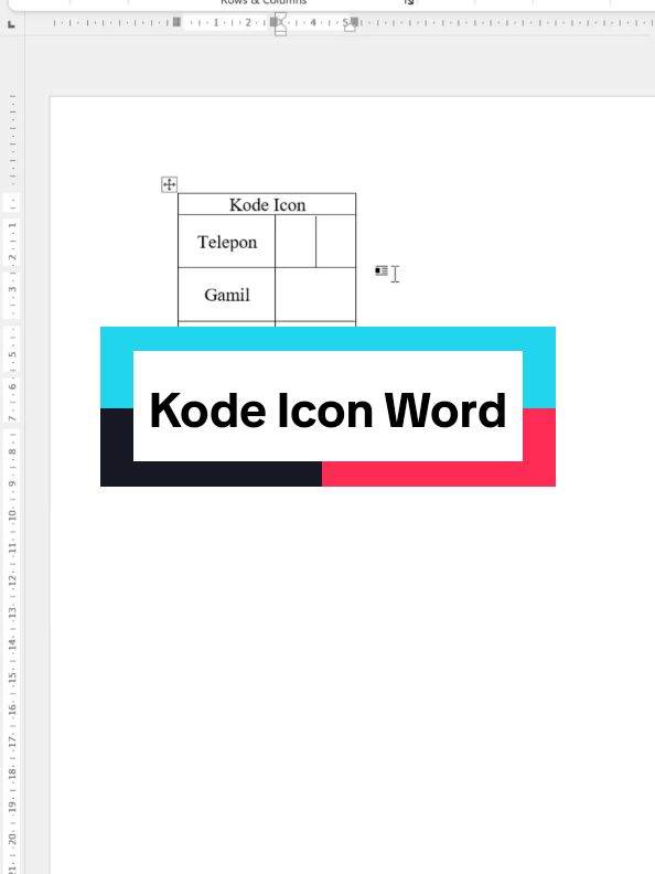 Kode icon di word #tips #trick #word 