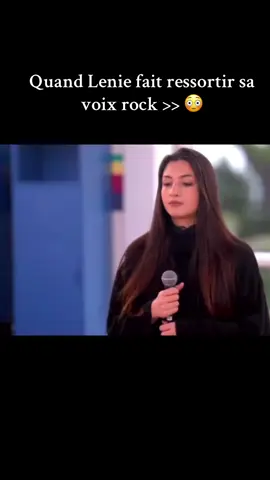 A quand une chanson dans ce style @Lenie ?? 🥺🤍#staracademy #pourtoi #fyp #fyppp #starac #lenie #lenievacher #voix #rock 