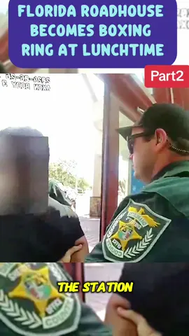 Florida Roadhouse Becomes Boxing Ring at Lunchtime #part2 #cops #copsoftiktok #police #policeofficer #lawenforcementcommunity #viral #flypシ #usa_tiktok #arrested #lawenforment 