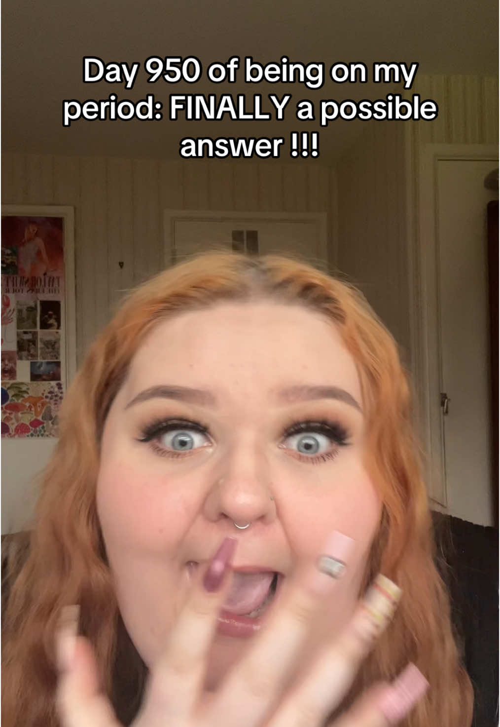 It’s day 950 and I may FINALLY have my answer!!!!!! 🥹😭 #period 