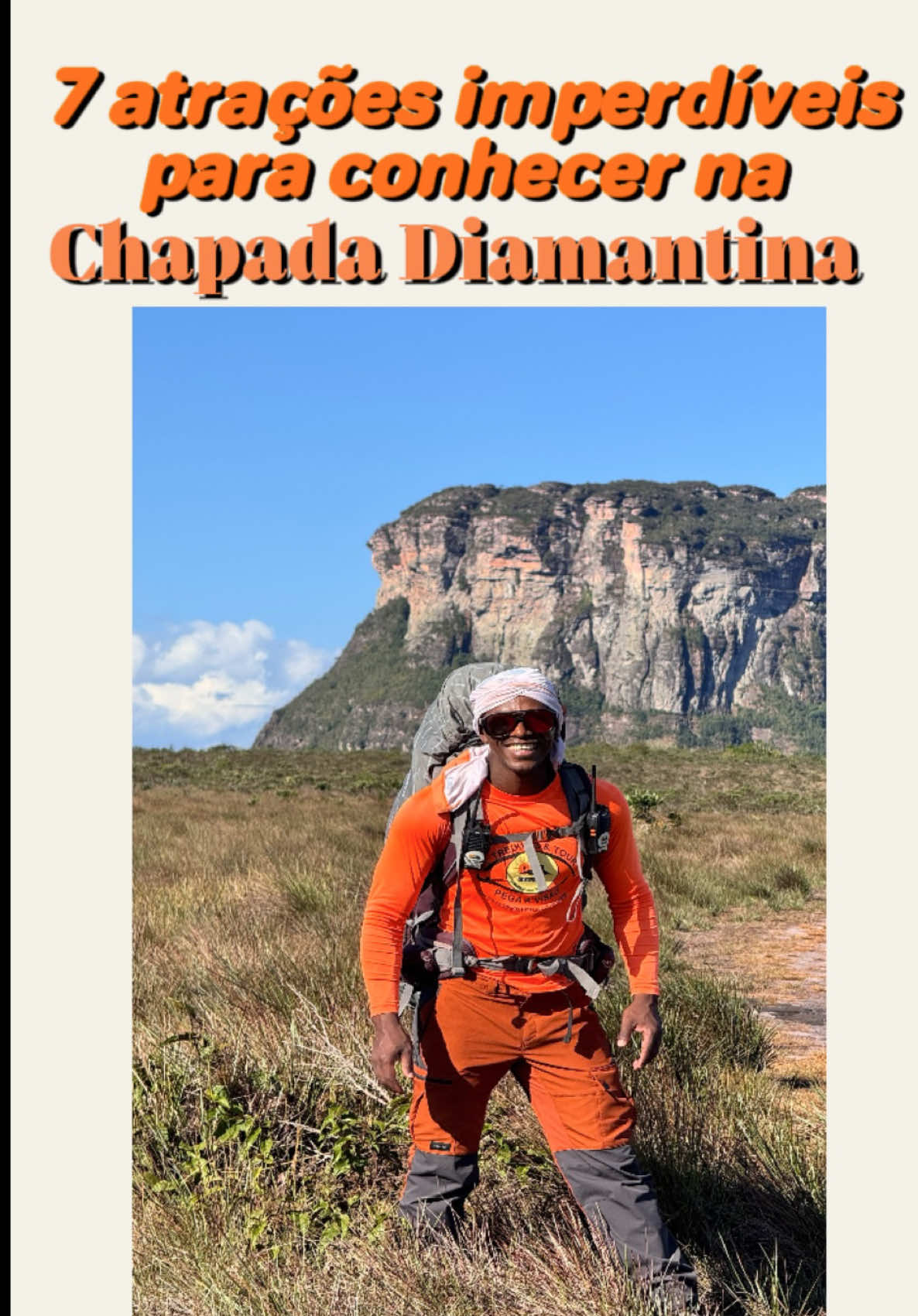 *7 atrativos imperdíveis para conhecer na Chapada Diamantina!**  Se você busca aventura, natureza e paisagens de tirar o fôlego, a Chapada Diamantina é o destino certo! Aqui estão 7 lugares que você não pode deixar de visitar:  1️⃣ MORRO DO PAI INÁCIO – O pôr do sol mais famoso da Chapada, com uma vista panorâmica inesquecível!  2️⃣FAZENDA PRATINHA - – Um espetáculo da natureza, onde a luz do sol cria um tom azul surreal na água. 3️⃣CACHOEIRADO BURACÃO – Um cânion espetacular com uma cachoeira que vale cada segundo da trilha.  4️⃣ CACHOEIRA DO MOSQUITO - essa queda d’água impressiona pela sua beleza e pelo cenário cercado por paredões rochosos incríveis.  5️⃣ POÇO AZUL – Um mergulho inesquecível em águas cristalinas dentro de uma caverna.  7️⃣ CACHOEIRA DA FUMACINHA - Se você busca um lugar selvagem, intocado e de beleza indescritível, a Fumacinha é o destino perfeito Já conhece algum desses lugares? Qual o seu favorito? ✨🏞️