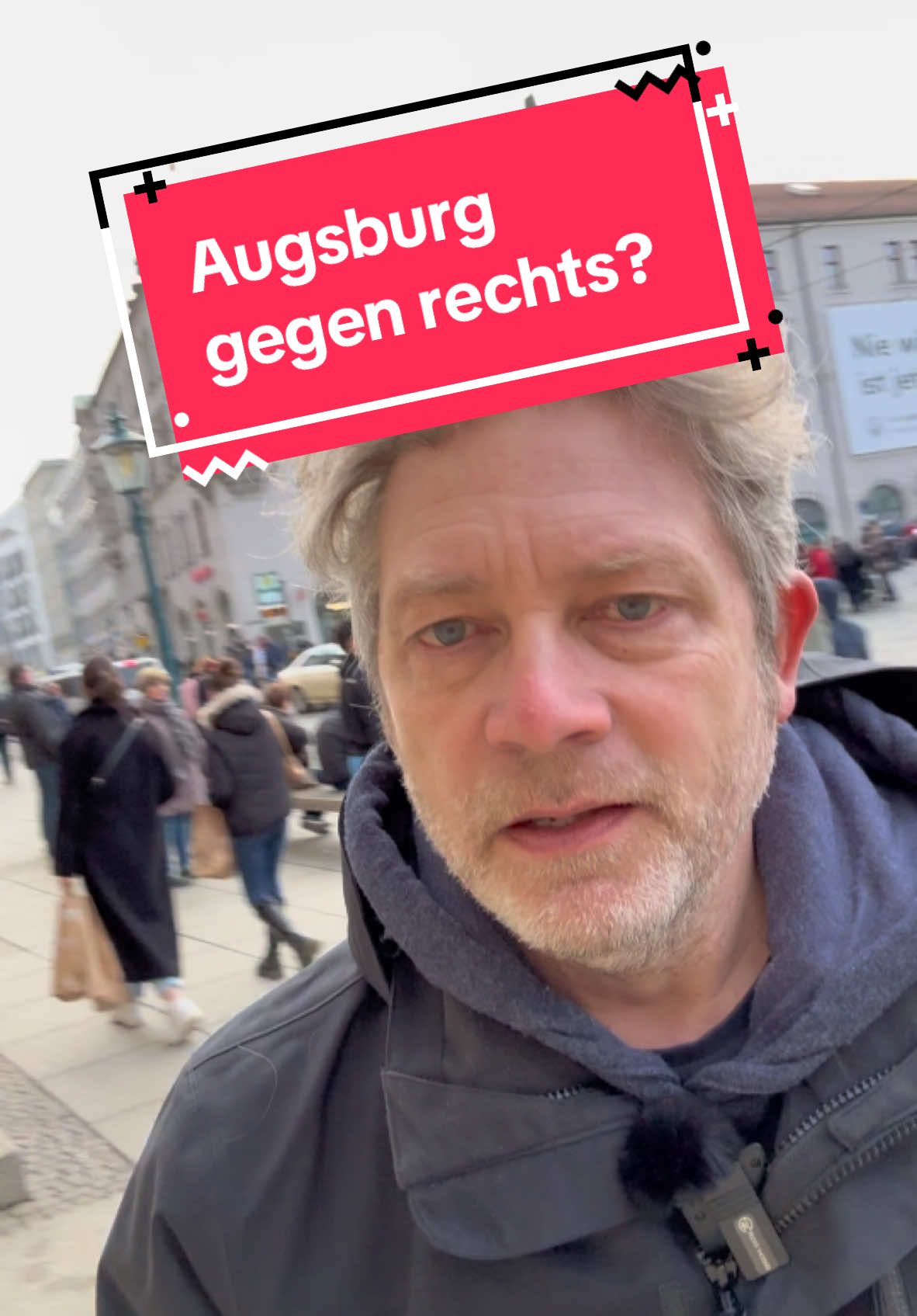 #gegenrasissmus #gegenrechts #migration #fckafd #asyl #fdp #augsburg Augsburg gegen rechts, Demo für Demokratie, leider etwas seltsam.