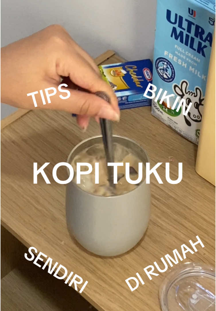 daripada tiap hari beli kopi, mending bikin sendiri 😭🫶 #bikinkopidirumahalacafe #bikinkopi 