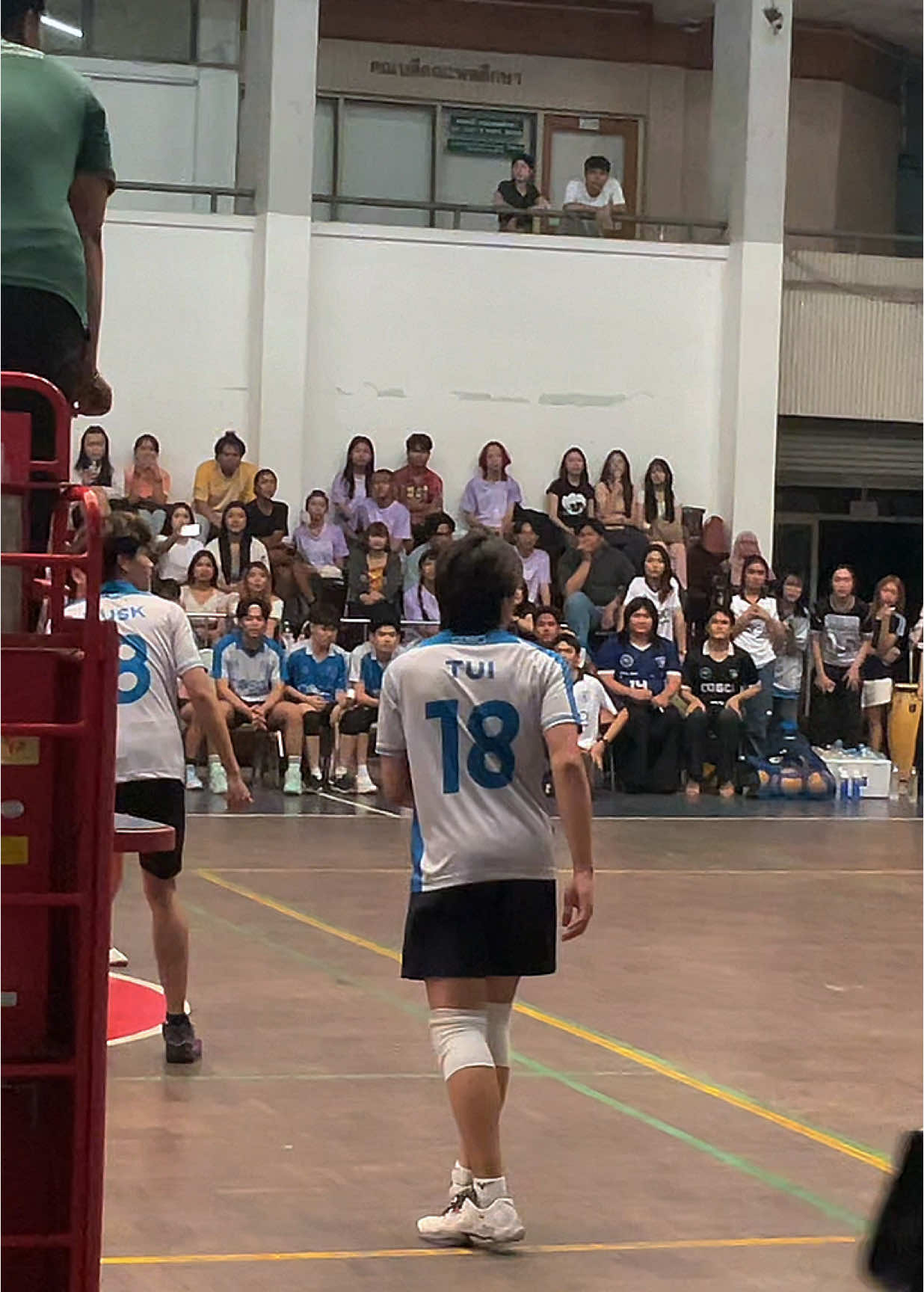 FLY HIGH! TUI with VOLLEYBALL is the best! #TuiChayatorn #LYKN #fyp 