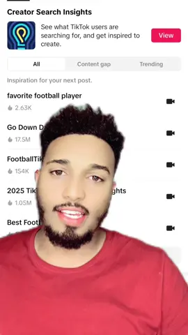 creator search insights view  #arsenal #creatorsearchinsights 