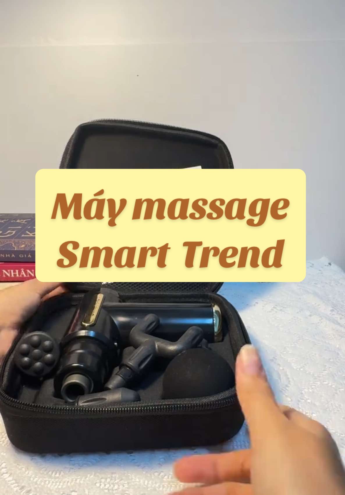 Máy massage cầm tay dành cho ai hay bị đau mỏi vai gáy nà🥹🥹🥹#maymassagecamtay #maymassagecovaigay #smarttrend #maymassagemini #thinhhanh #xuhuong #suckhoechomoinguoi 