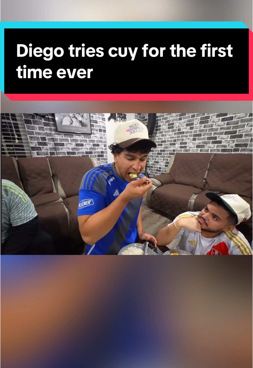 Do you think he liked it? #chicostoxicos #cuy #food #gym 