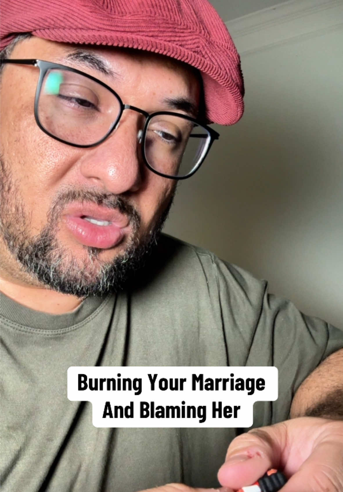 Burning Your Marriage And Blaming Her! #creatorsearchinsights #marriedlife #marriageadvice 