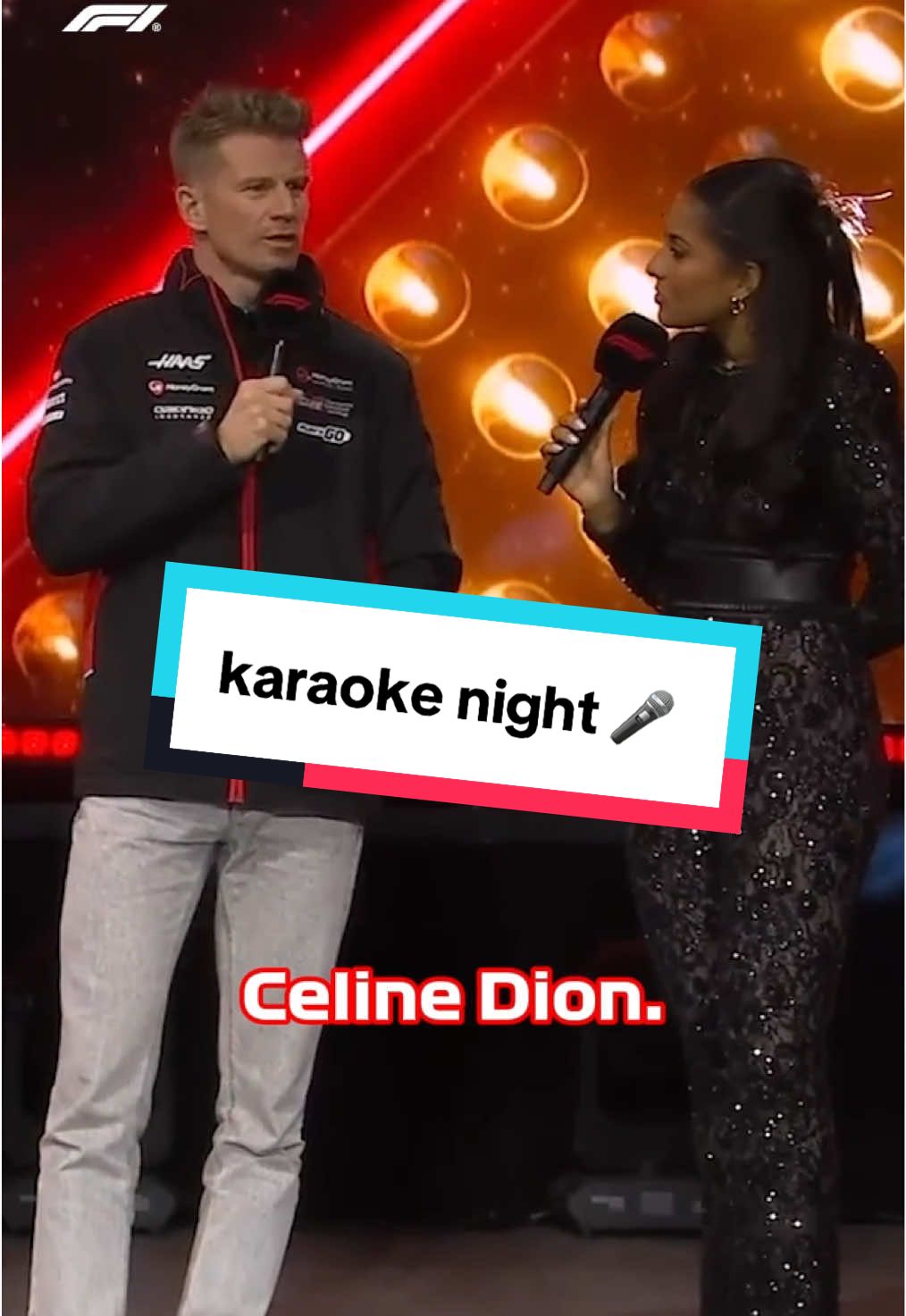 we need a drivers’ karaoke night and we need it NOW!! 🎤 #f1 #formula1 #lasvegasgp #vcarb #haas #mclaren #astonmartin 