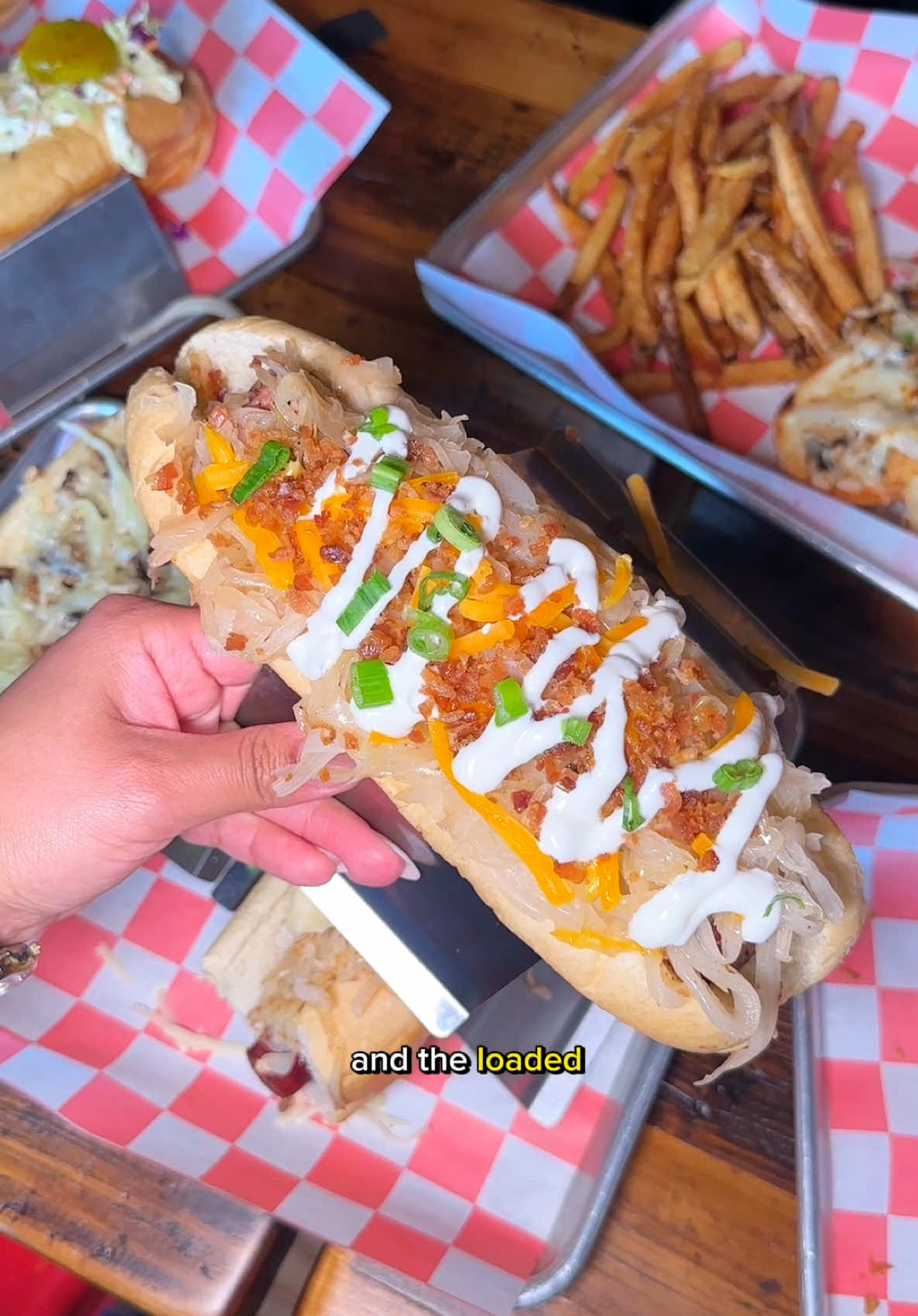 Nashville hot chicken brat!? 🌭 Chef/owner Art Wnorowski with wife Gosia Pieniazek who also run @pierogikitchenchicago have recently opened up @wurstbehaviorchicago and I’m OBSESSED!!!  Been seeing this place publicized and I get the hype. WOW, just wow 🔥  #chicago #chicagofood #polishfood #bratwurst #chicagofoodie #chitok #chicagorestaurants #chicagoeats #sausage #sausagedog #polish #hotdog 