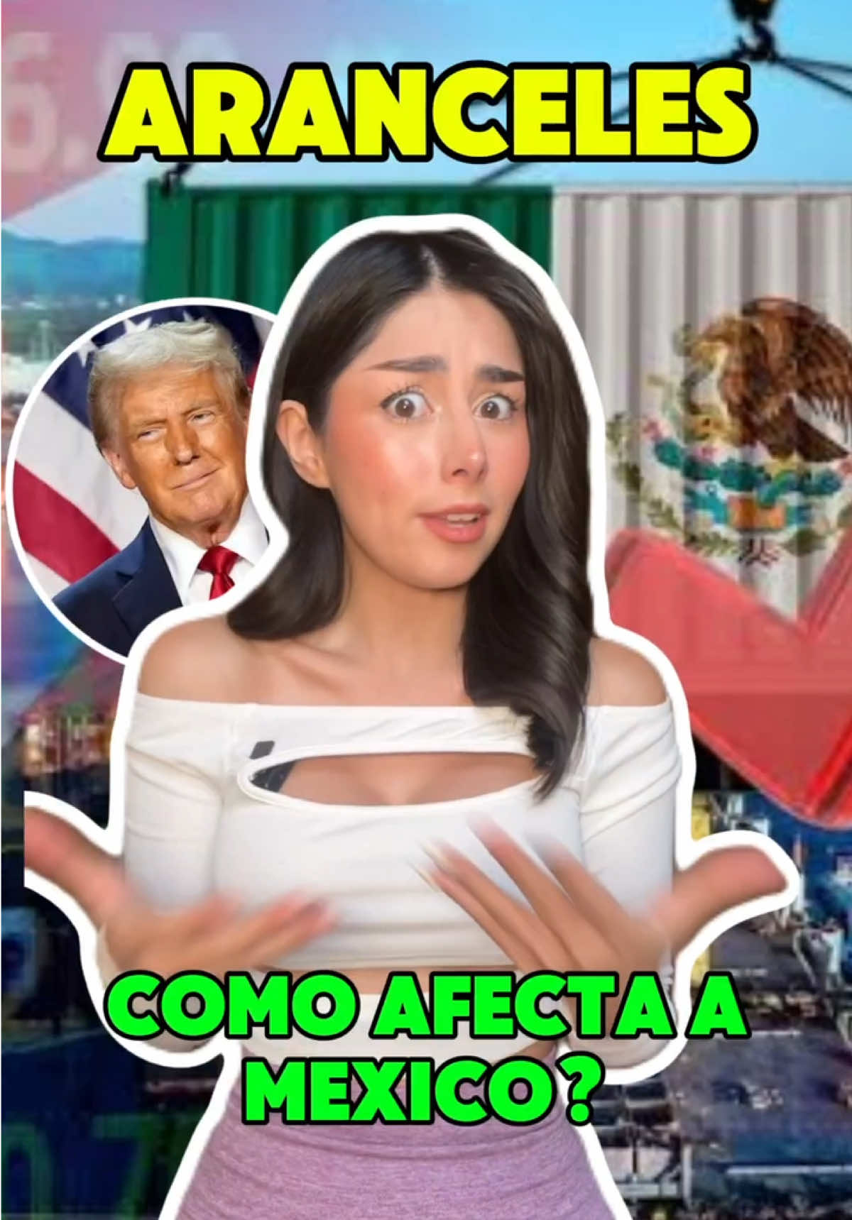 Donald Trump pone aranceles a México!! Sabes cómo nos afecta?? 😱😱 #donaldtrump #aranceles #mexico #politica #noticias 