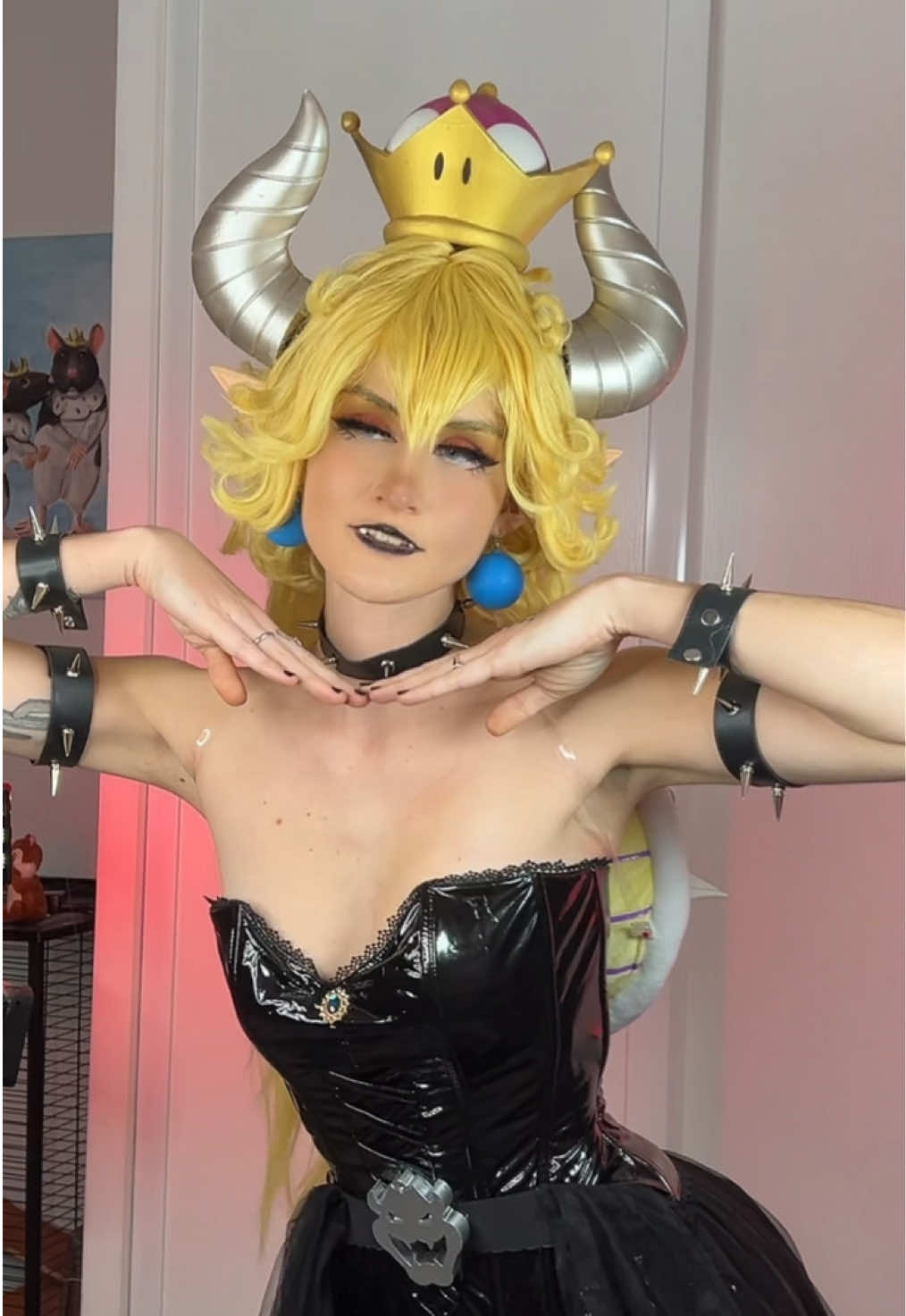 Bowsette cosplay ✨ #bowsercosplay #mario #bowser #princesspeach   