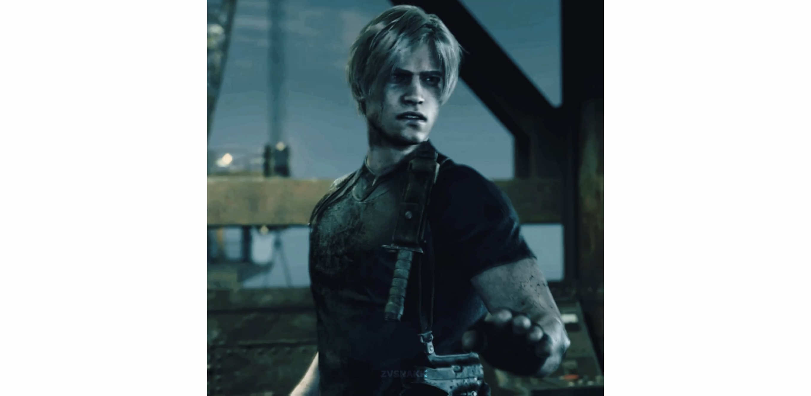 Send me funny videos I wanna laugh // repost bc TikTok ruined the quality #fyp #leonkennedy #leonkennedyedit #residentevil4 #residentevil #viral #Blurrr 