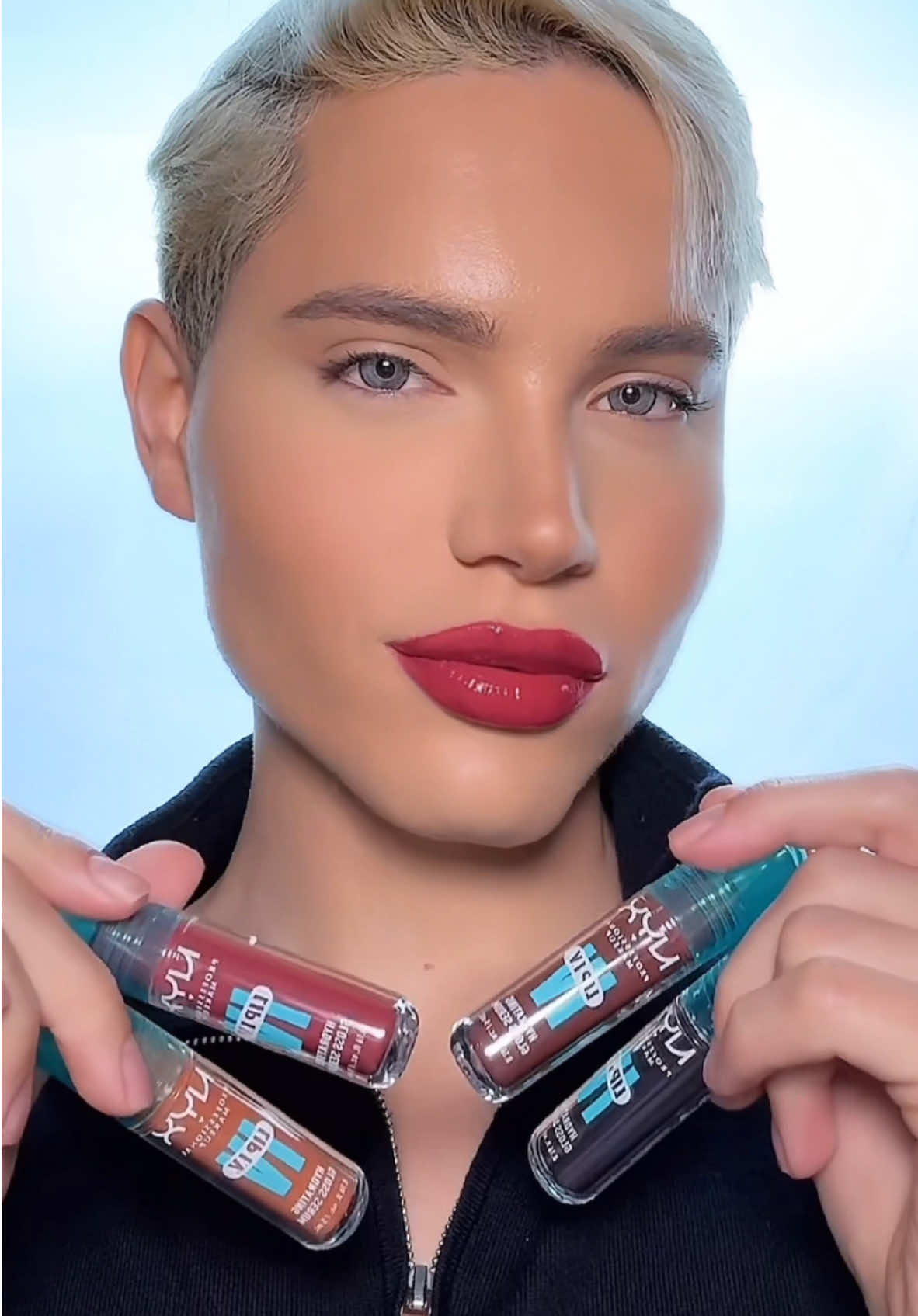 AD THIS is a gloss AND a lip stain?! 💧 The Lip IV from @nyxcosmetics_uk is perfect for Valentine’s Day—hydrating, kiss-proof, and SO versatile. 💋✨ which shade would you pick? #lipgloss #liptint #kbeauty #lipiv #lipstain #liptint #lipblush #gloss  