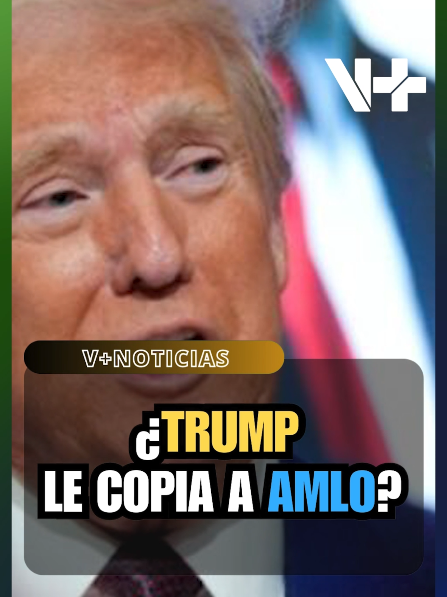 Trump parece estar copiando estrategias de comunicación que implementó AMLO durante su sexenio #amlo #trump #influencer  #comunicacion #medios #redes