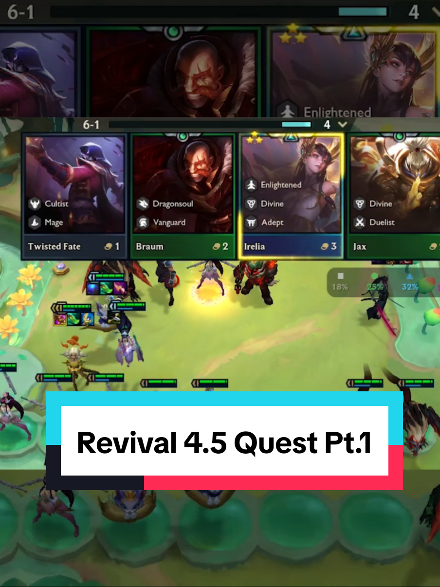 New TFT Quest for Revival Set 4.5 #tft #teamfighttatics #gaming #adept #fabled #mystic #quest  #itzy #gold 