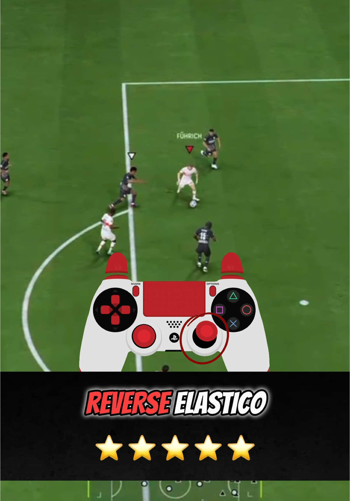 Welchen Skill in EAFC25 findet ihr am besten? Elastico oder Reverse Elastico? ↩️↪️ #EAFC25 #FC25 #ultimateteam #skill #tutorial #balkanicea 