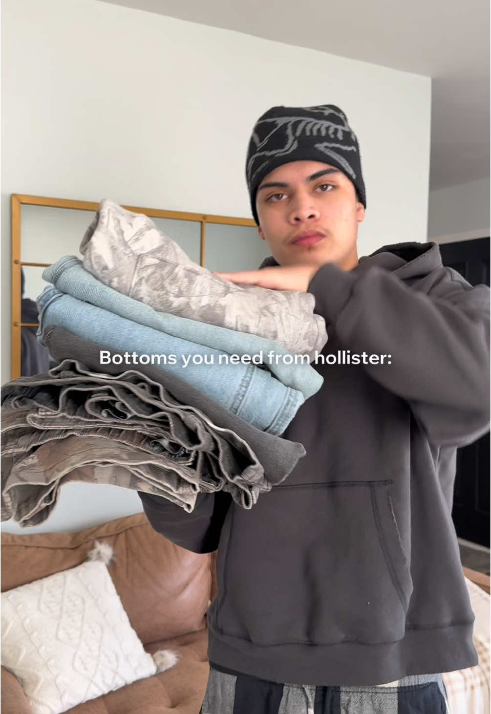 Bottoms you need from Hollister  #fashiontiktok #streetwear #menfashion 