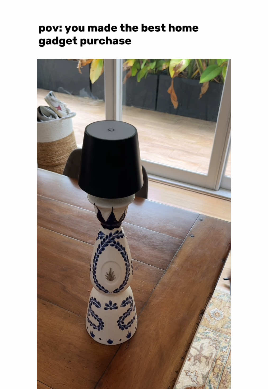 How cute is this lamp for old bottles 🥰🫶🏼 #aestheticlamp #lamp #homeaccessories #bottlelamp 