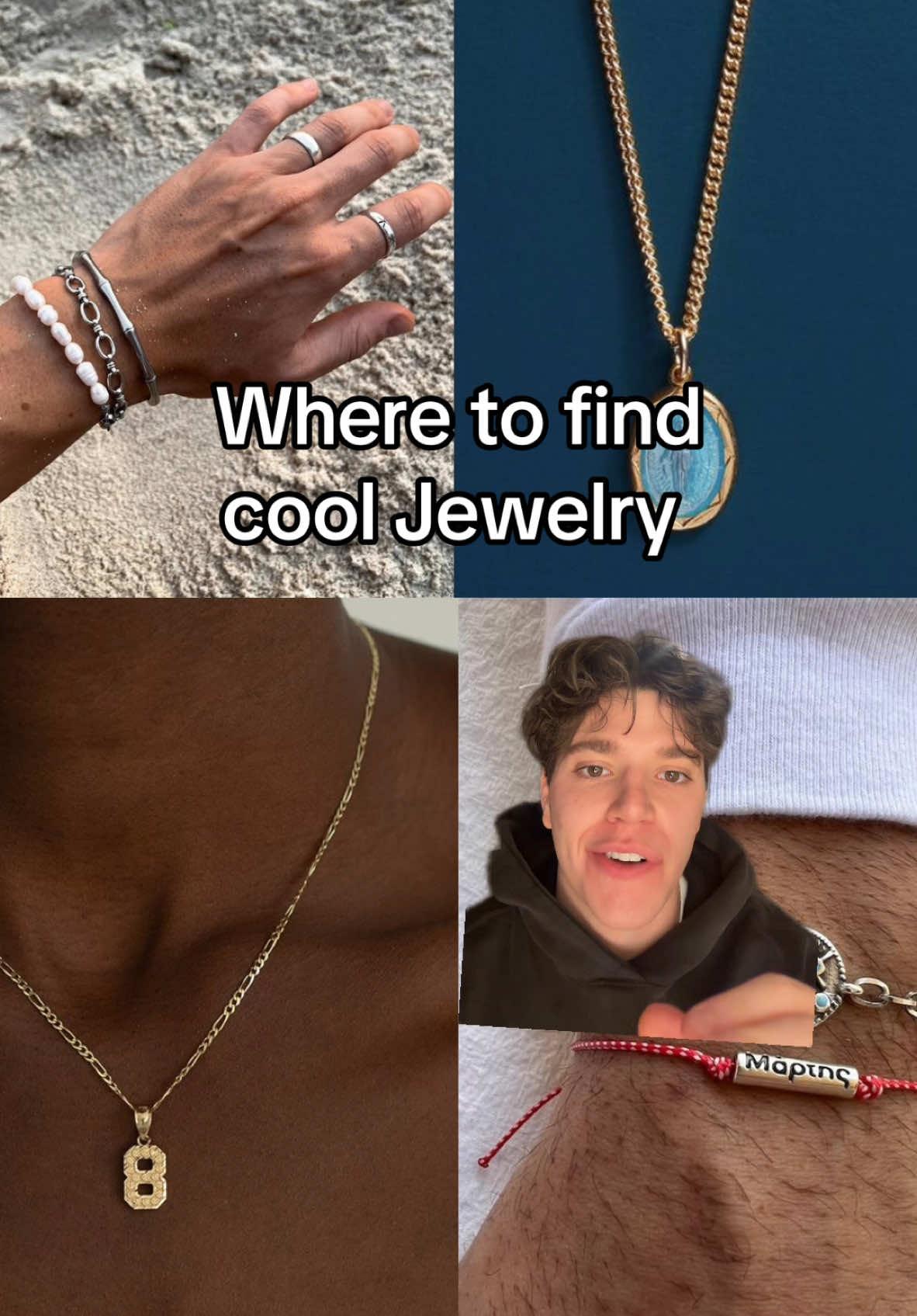 Where to find cool jewelry 🎱#mensfashion #menstyle #fashion2025 #fashion2025 #mensjewelry 