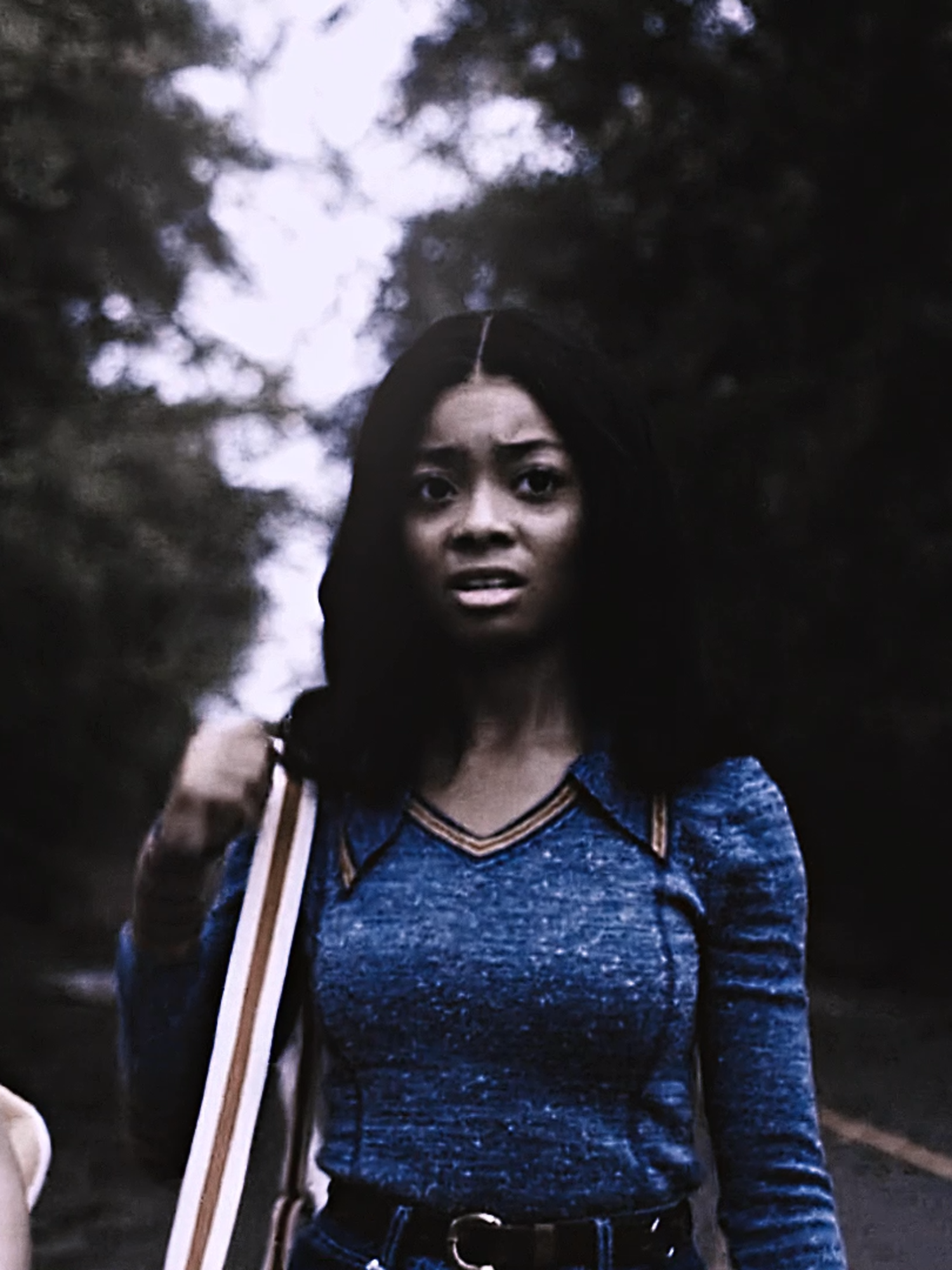 Final girl Zuri [scp:blamethemovies cc ib:megnfx] #pattytolliver #pattyedits #patty #themaninthewhitevanmovie #zuriross #zurirossedit #jessieedit #jessie #nostalgia #aestheticedits #aeedit #xycba #edit #viral #foyoupage #aftereffects #2000slegend ORIGINAL CONTENT, Skai Jackson as Patty Tolliver edit