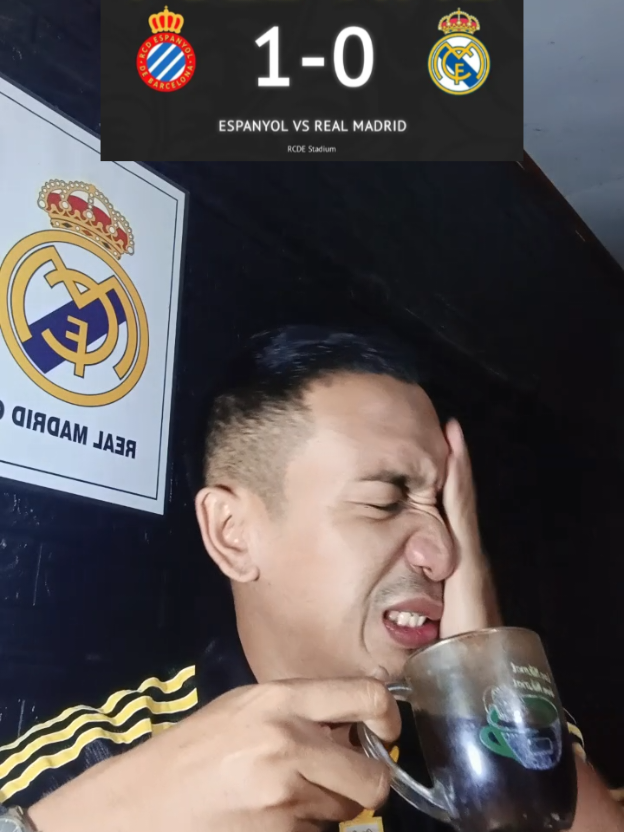 bisa bisa nya kalah ama tim espanyol 🥲 #realmadrid #madridista #realmadridvsespanyol #bangrulax 